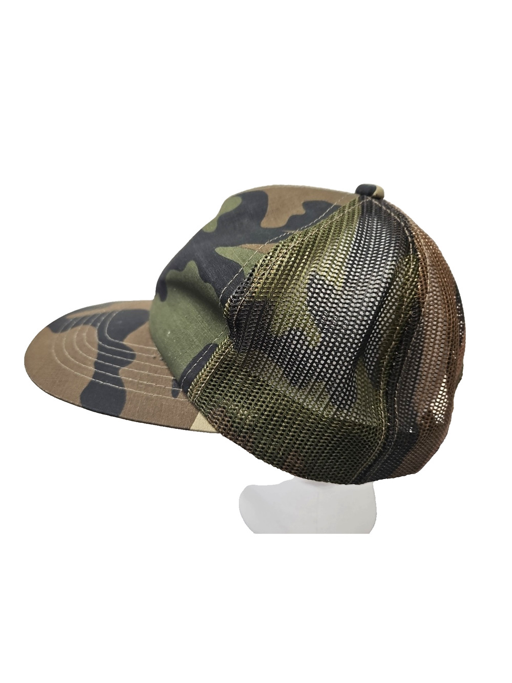Duck Bay Camouflage Camo Hunting Outdoor Mesh Snapback Hat Cap Vintage
